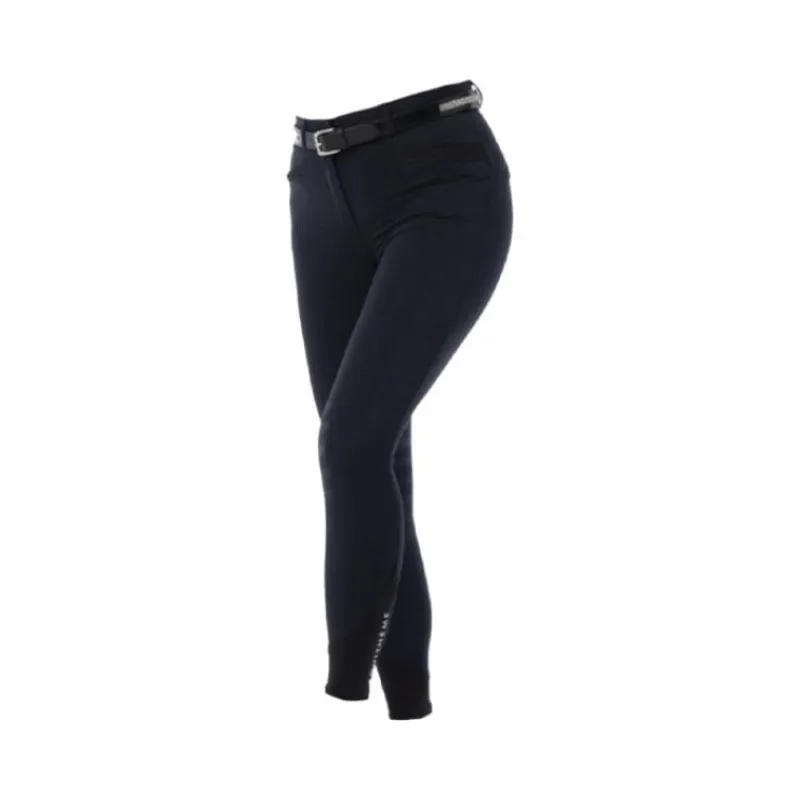Pantalons D'Équitation*Equithème - Pantalon d'équitation femme Safir / noir Marine