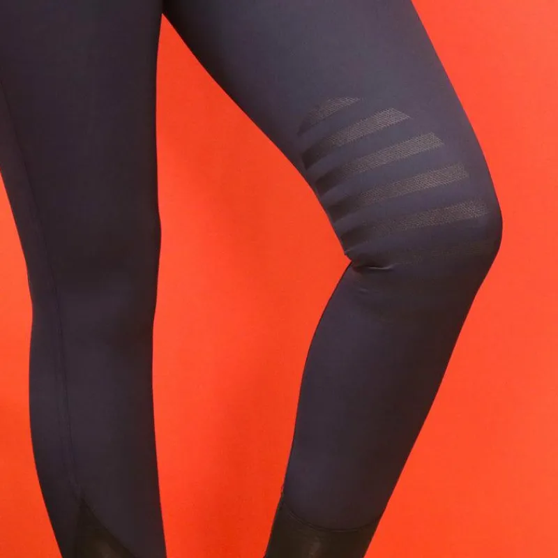 Pantalons D'Équitation*Equithème - Pantalon d'équitation femme Safir / noir Marine