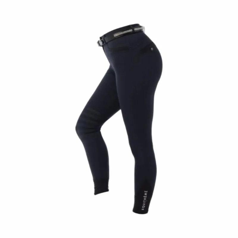 Pantalons D'Équitation*Equithème - Pantalon d'équitation femme Safir / noir Marine