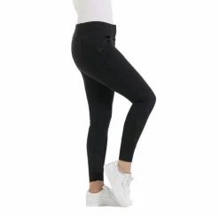 Pantalons D'Équitation*Equithème - Pantalon d'équitation fond silicone femme Jena Gris