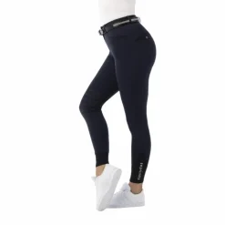 Pantalons D'Équitation*Equithème - Pantalon d'équitation enfant Safir / noir Marine