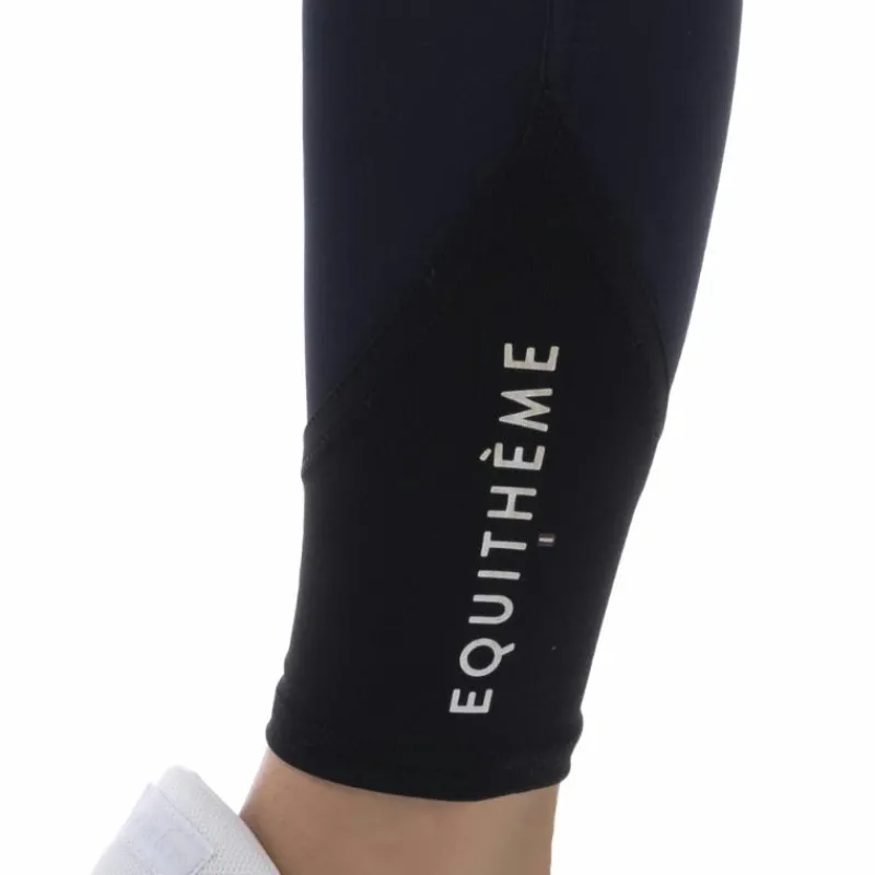 Pantalons D'Équitation*Equithème - Pantalon d'équitation enfant Safir / noir Marine