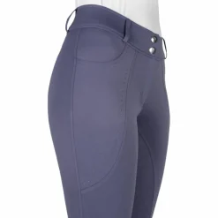 Pantalons D'Équitation*Equithème - Pantalon d'équitation enfant Elsa Je t'aime / gris Bleu