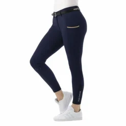 Pantalons D'Équitation*Equithème - Pantalon d'équitation femme Lainbow Marine