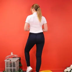 Pantalons D'Équitation*Equithème - Pantalon d'équitation femme Lainbow Marine