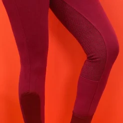 Pantalons D'Équitation|Dressage*Equithème - Pantalon d'équitation femme Glam Prune