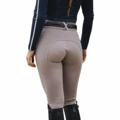 Pantalons D'Équitation*Equithème - Pantalon d'équitation femme Claudine taupe Marron