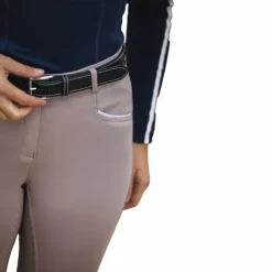 Pantalons D'Équitation*Equithème - Pantalon d'équitation femme Claudine taupe Marron