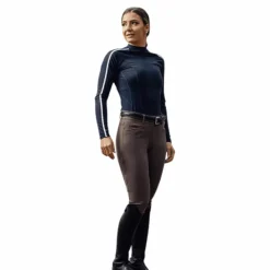Pantalons D'Équitation*Equithème - Pantalon d'équitation femme Jessie taupe Marron
