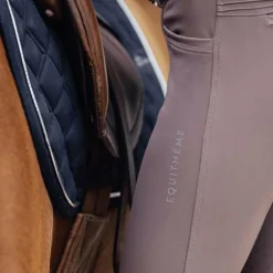 Pantalons D'Équitation*Equithème - Pantalon d'équitation femme Jessie taupe Marron