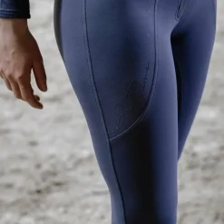 Outlet - Pantalon d'équitation femme Elsa Je t'aime / gris Pantalons D'Équitation