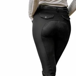 Pantalons D'Équitation*Equithème - Pantalon d'équitation femme Beverly Noir