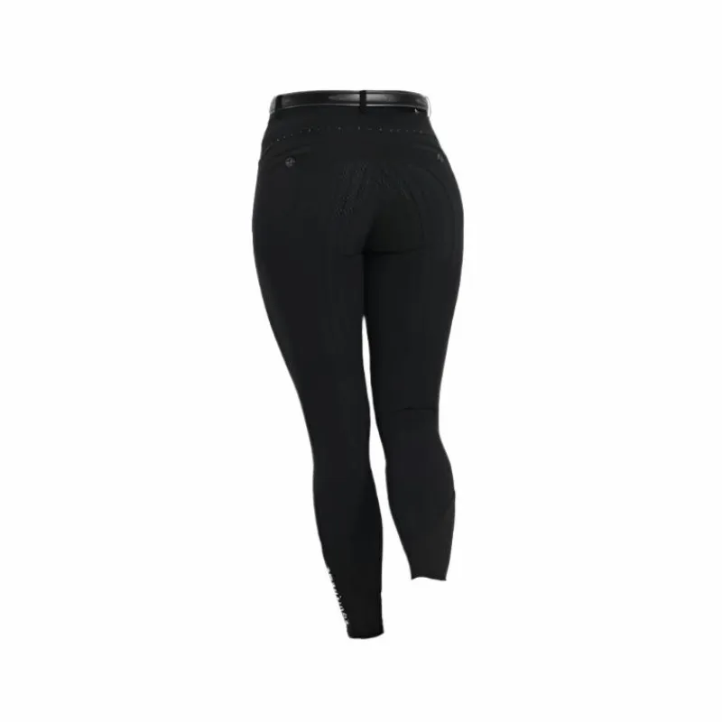 Pantalons D'Équitation*Equithème - Pantalon d'équitation fille Safir / bleu Noir