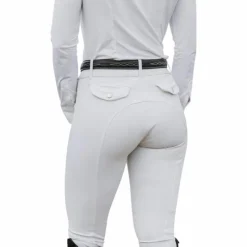Pantalons D'Équitation*Equithème - Pantalon d'équitation femme Beverly Blanc