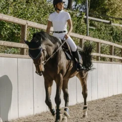 Pantalons D'Équitation*Equithème - Pantalon d'équitation femme Beverly Blanc