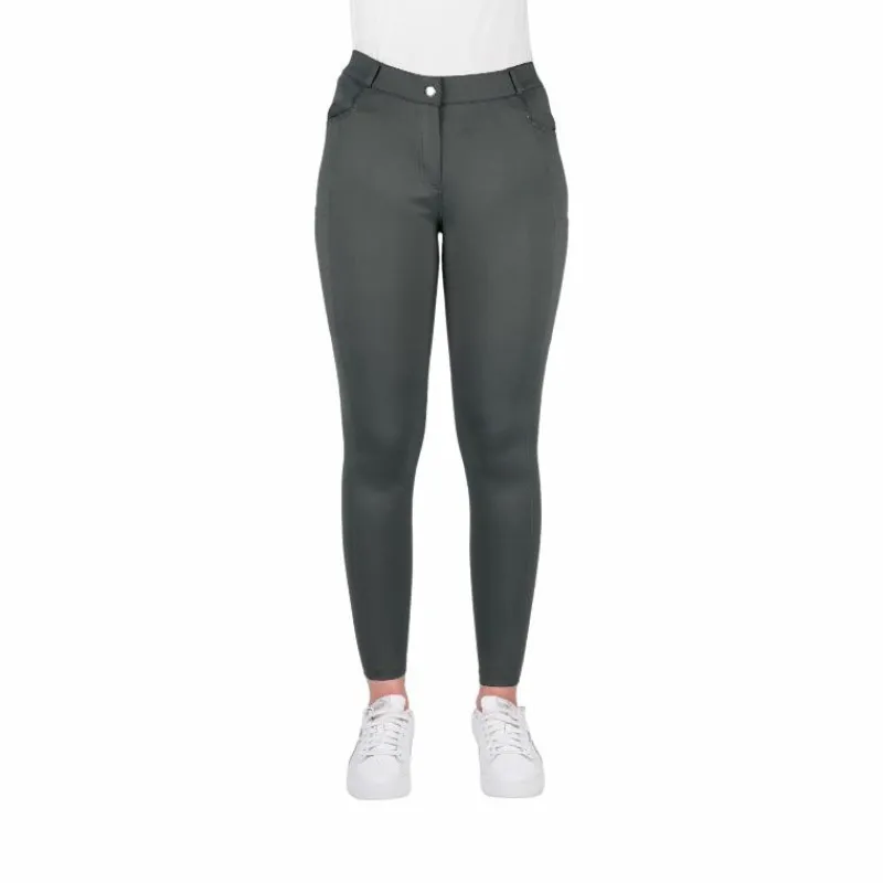 Discount - Pantalon d'équitation femme Capucine / vert Pantalons D'Équitation