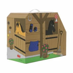 Peluches*Equithème - Peluche mini poney Filou Blanc