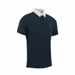 Polos Et Chemises|Polos Et Chemises*Equithème - Polo de concours à manches courtes homme Wellington Marine