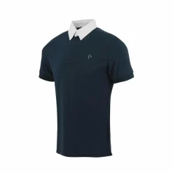 Polos Et Chemises|Polos Et Chemises*Equithème - Polo de concours à manches courtes homme Wellington Marine