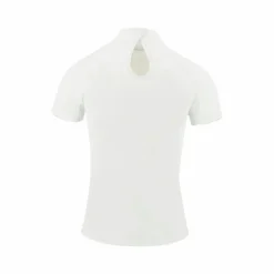 Polos Et Chemises*Equithème - Polo de concours manches courtes enfant London Blanc