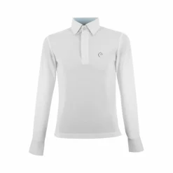 Discount - Polo de concours manches longues mesh enfant Dany Enfant Polos Et Chemises