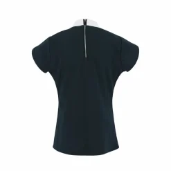 Polos Et Chemises*Equithème - Polo de concours à manches tulipes enfant Ocala Marine