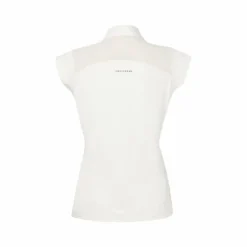 Polos Et Chemises*Equithème - Polo manches courtes concours Brussels blanc