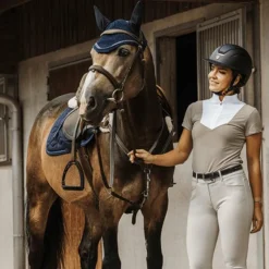 Best - Polo manches courtes femme Tokyo taupe Polos Et Chemises