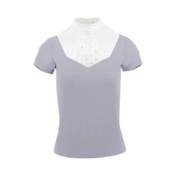 Polos Et Chemises*Equithème - Polo manches courtes femme Lerma Violet