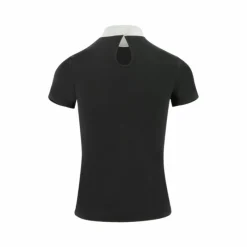 Polos Et Chemises*Equithème - Polo manches courtes femme London Noir