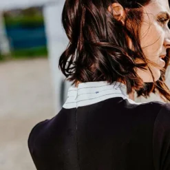 Polos Et Chemises*Equithème - Polo manches courtes femme Lerma Noir