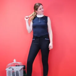 New - Polo sans manches Mesh Polos Et Chemises