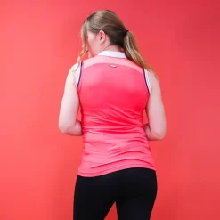 Online - Polo sans manches Smoff rouge Polos Et Chemises