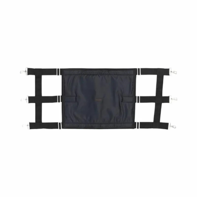 Portes Et Tentures De Box*Equithème - Porte de box Soft Noir