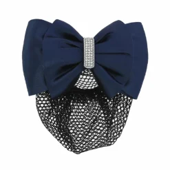 Clearance - Résille barrette pour cheveux Strass argent et Résilles