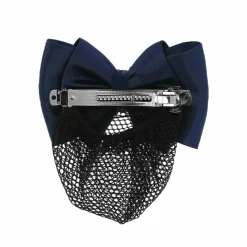 Clearance - Résille barrette pour cheveux Strass argent et Résilles