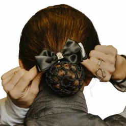 Clearance - Résille barrette pour cheveux Perle et blanc Résilles