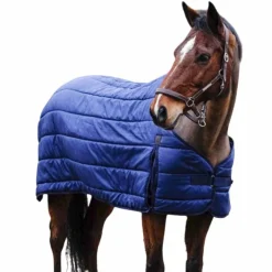 Couvertures Et Chemises*Equithème - Sous-couverture Classic 1200D 50g Marine