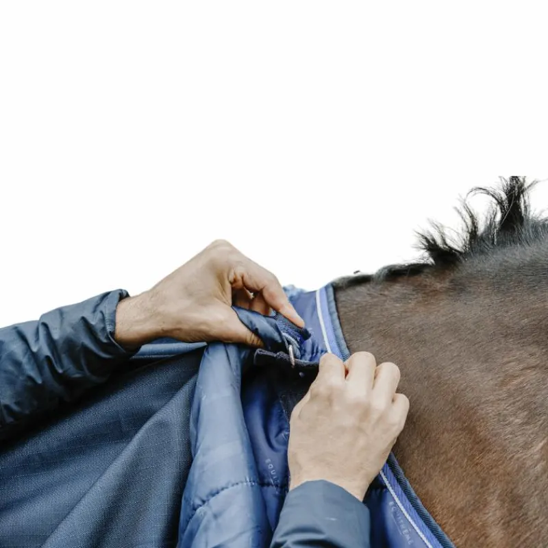 Couvertures Poneys|Couvertures Et Chemises*Equithème - Sous-couverture Classic 100g Marine