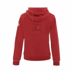 Sale - Sweat à capuche zippé femme Courtney cerise Pulls Et Gilets