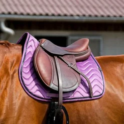 Tapis De Selle|Tapis Cso/ Mixtes*Equithème - Tapis de selle Glossy Violet