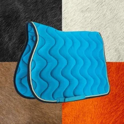 Outlet - Tapis de selle polyfun turquoise Tapis Cso/ Mixtes|Tapis De Selle