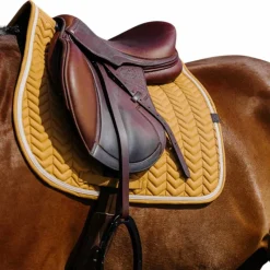Outlet - Tapis de selle Softypop moutarde Tapis Cso/ Mixtes|Tapis De Selle