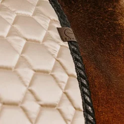Tapis Cso/ Mixtes|Tapis De Selle*Equithème - Tapis de selle Pretty Beige