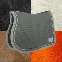 Tapis Cso/ Mixtes|Tapis De Selle*Equithème - Tapis de selle Elegance Gris
