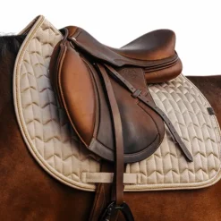 Tapis Cso/ Mixtes|Tapis De Selle*Equithème - Tapis de selle Excellence crème Beige