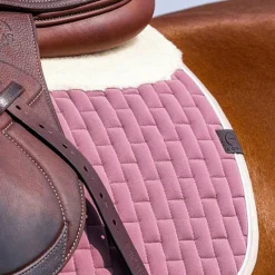 Tapis De Selle Poneys|Tapis De Selle*Equithème - Tapis de selle Dinard Rose