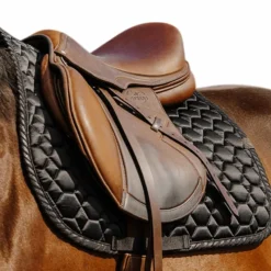 Tapis Cso/ Mixtes|Tapis De Selle*Equithème - Tapis de selle Pretty Noir