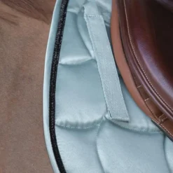 Outlet - Tapis de selle Satin bleu Tapis Cso/ Mixtes|Tapis De Selle