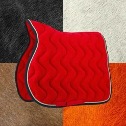 Best - Tapis de selle polyfun framboise Tapis De Selle|Tapis Cso/ Mixtes